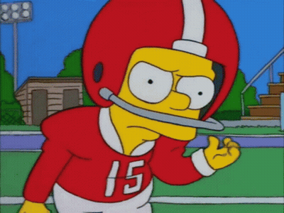 Bart Simpson Hands On Head 3 Times A Day GIF