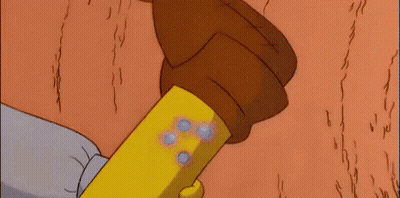 Bart Simpson In Green Vest And Green Shorts GIF