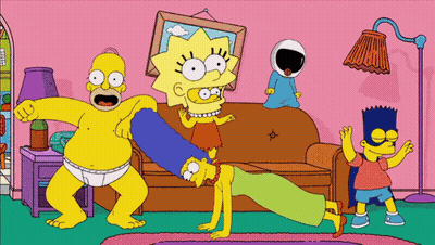 Bart Simpson Looking At Book Asking Quando GIF