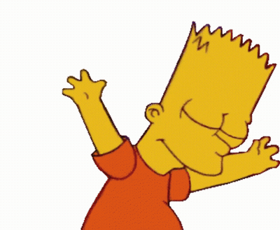 Bart Simpson On Grass GIF