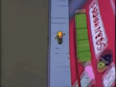 Bart Simpson Sitting On A Couch GIF