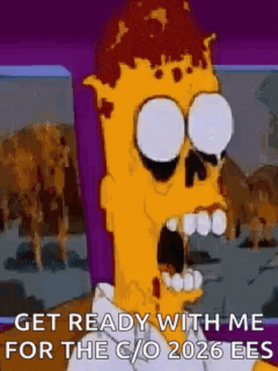 Bart Simpson Skull Face GIF