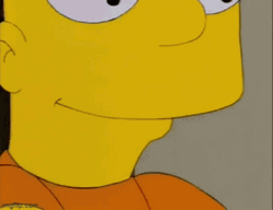 Bart Simpsons Testing Explosion GIF