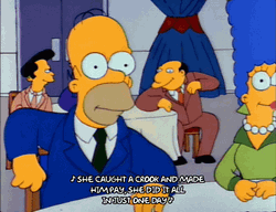 Bart Walks Away While His Ear Plugs GIF