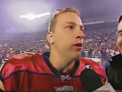 Baseball Cap Man Asks Another Man Ready GIF