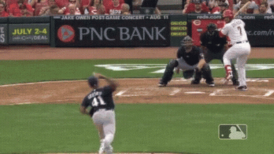Baseball Field With Sign Saying $10 & Mouth GIF
