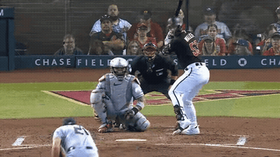 Baseball Game At Chase Field Batter 25 GIF