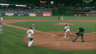 Baseball Game At Citizens Bank Park GIF
