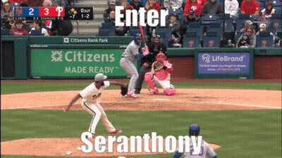 Baseball Game At Citizens Bank Park GIF