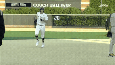Baseball Game At Couch Ball Park GIF