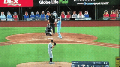 Baseball Game At Globe Life Field GIF