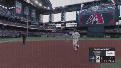 Baseball Game At Progressive Stadium GIF