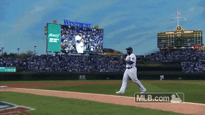 Baseball Game At Stadium GIF