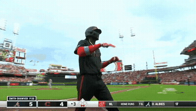 Baseball Game Between Atlanta Braves And Arizona Diamondbacks GIF