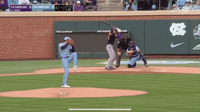Baseball Game Between North Carolina And Duke GIF