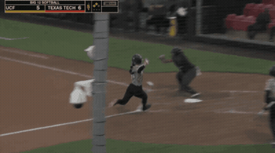 Baseball Game Between UCF And Texas Tech GIF