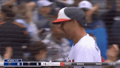Baseball Game Between Wesinski And Wichita GIF