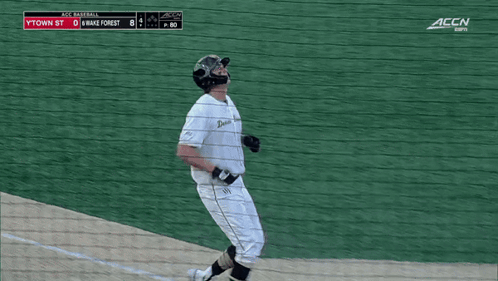 Baseball Game Between Ytown St And Whare Forest GIF