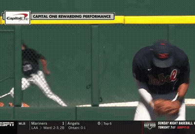Baseball Game Broadcast On ESPN And Capital One GIF