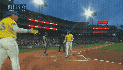 Baseball Game CWS Vs BOS GIF