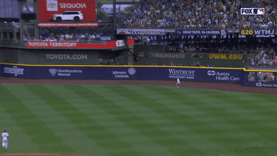 Baseball Game In Aurora Health Care Stadium GIF