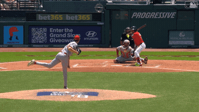 Baseball Game In Front Of Bet365 Ad GIF