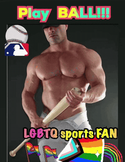 Baseball Game In Front Of Casamigos Tequila Ad GIF