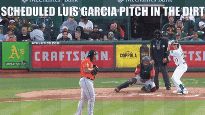 Baseball Game In Front Of Craftsman Advertisement GIF