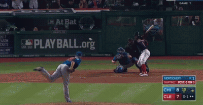 Baseball Game In Front Of Play Ball Org Sign GIF