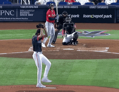 Baseball Game In Front Of PNC Sign GIF