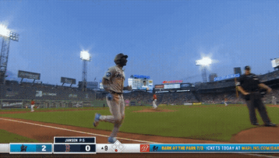 Baseball Game Jansen P.S. At Bat GIF