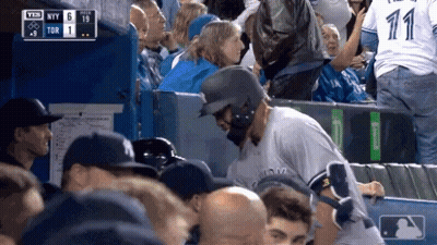 Baseball Game NY Vs Tor GIF