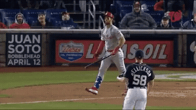 Baseball Game On April 12 GIF