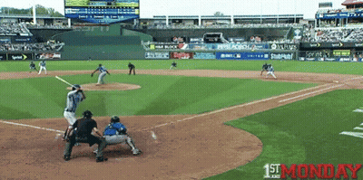Baseball Game On First Monday Of Month GIF