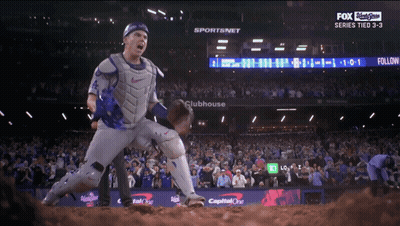 Baseball Game On Fox Sportsnet GIF