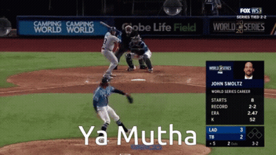 Baseball Game On Fox WS GIF