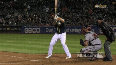 Baseball Game On MLB.com With Geico Banner GIF