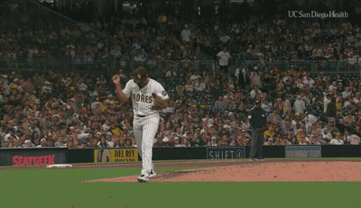 Baseball Game Padres Rockies GIF