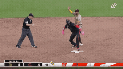 Baseball Game Padres Vs Reds Sunday GIF