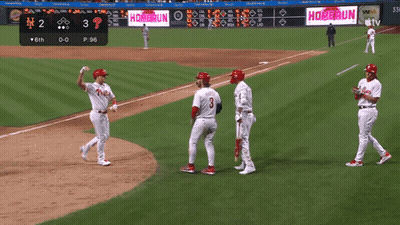 Baseball Game Phillies Dodgers GIF