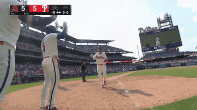 Baseball Game Phillies Vs Angels GIF