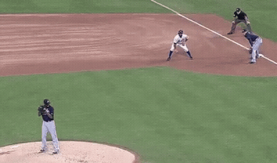 Baseball Game Pitcher Ready To Throw GIF