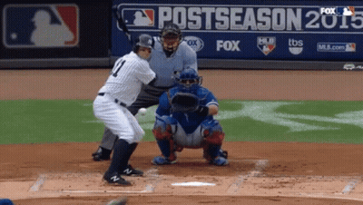 Baseball Game Postseason 2015 GIF