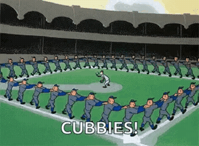 Baseball Game Saying Cubbies GIF