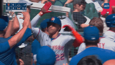 Baseball Game Score 0-3 GIF