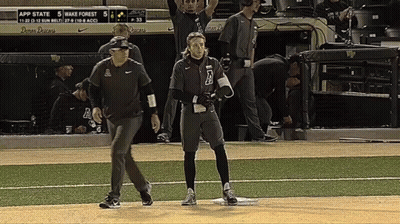 Baseball Game Wake Forest Vs App State GIF