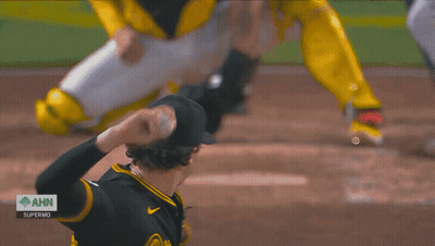 Baseball Game With Ahn Supermo GIF