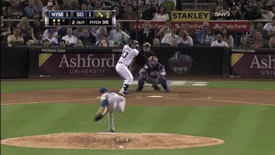 Baseball Game With Ashford University And Stanley Ads GIF