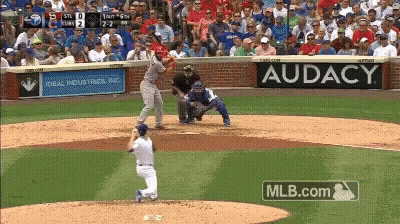 Baseball Game With Audacy And Ideal Industries Ads GIF