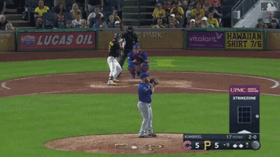 Baseball Game With Kimbrel Pitcher GIF